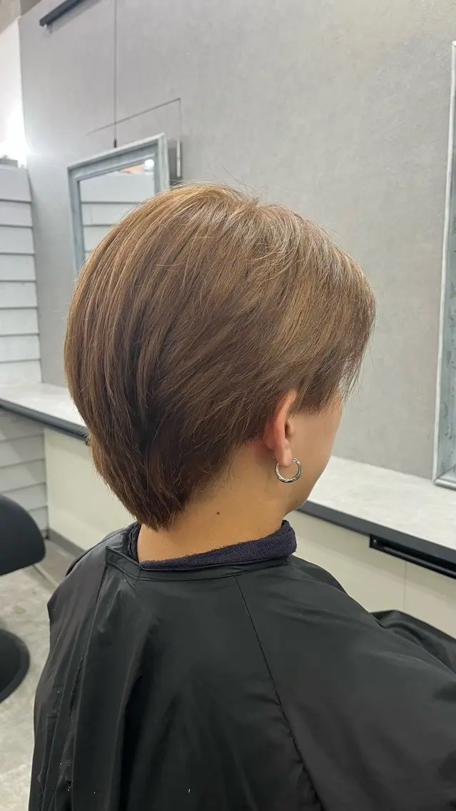 メンズ メンズブリーチ ヘアカラー Maia🦋 博多 透明感カラーのヘアスタイル