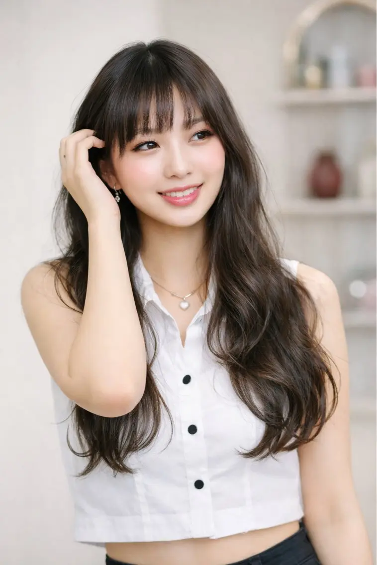 ロング カット 金子 直樹のヘアスタイル