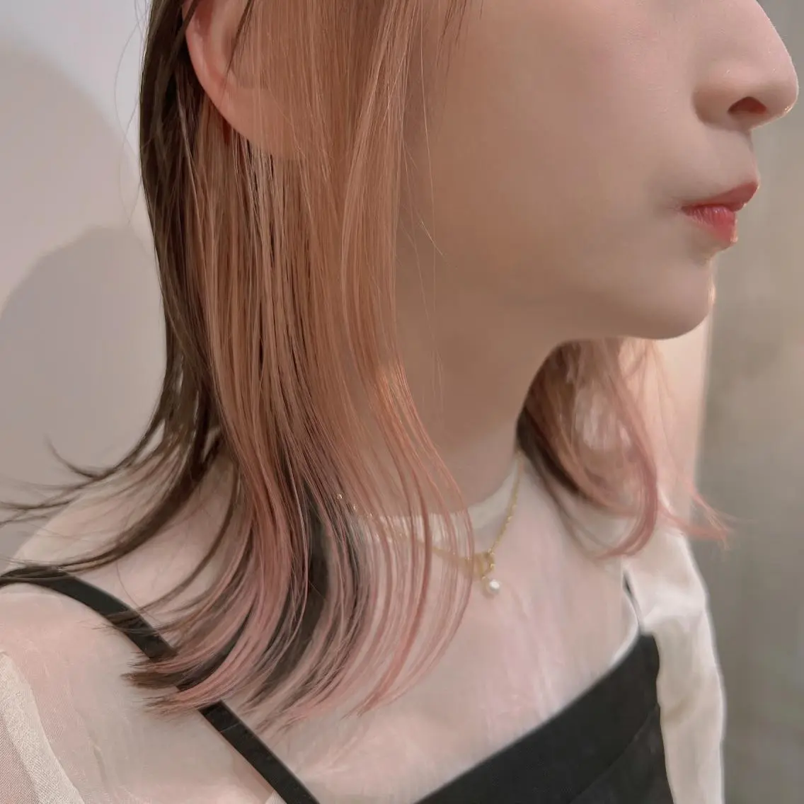 ミディアム パーソナルカラー lapiax阿部のヘアスタイル