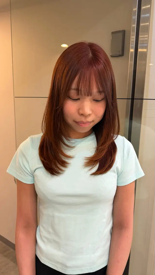 ロング カラー momoka Jr.stylistのヘアスタイル