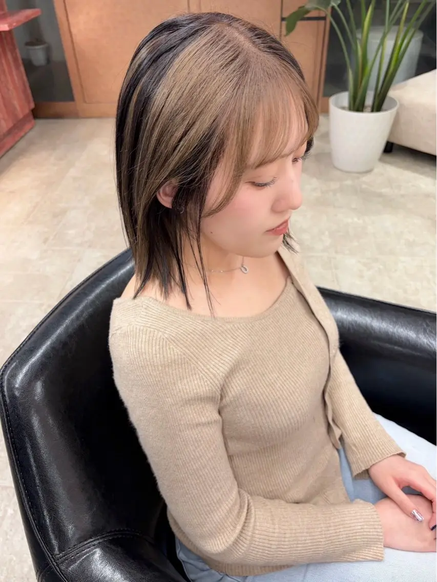 カラー ヘアカラー nanami 【MATTY】のヘアスタイル