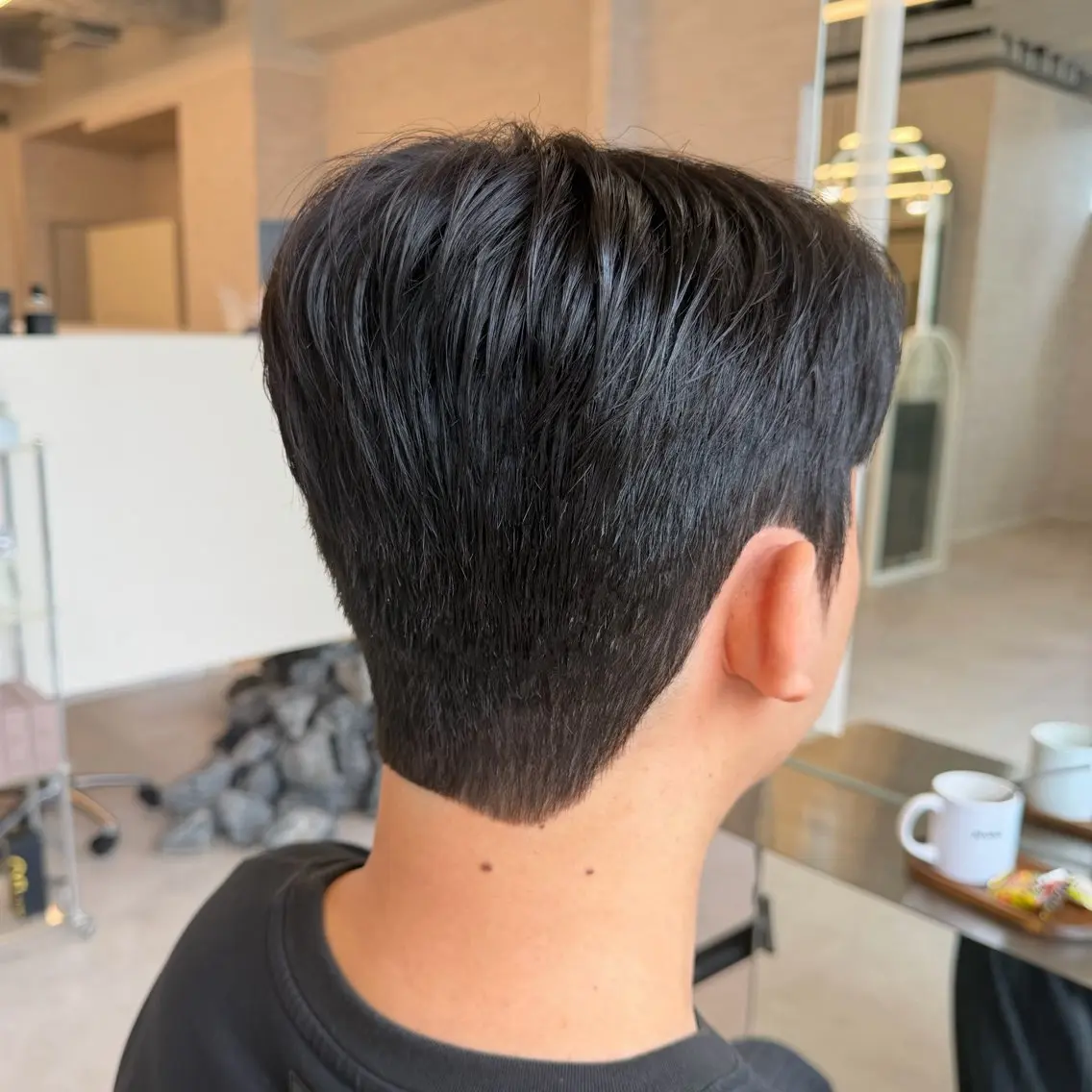 メンズ カット パーマ 韓国式ダウンパーマ 🇰🇷櫻井健のヘアスタイル