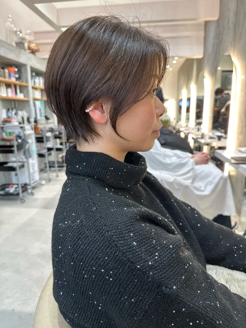 ショート カット ヘアカラー トリートメント 【店長】Lond山本 大輔のヘアスタイル