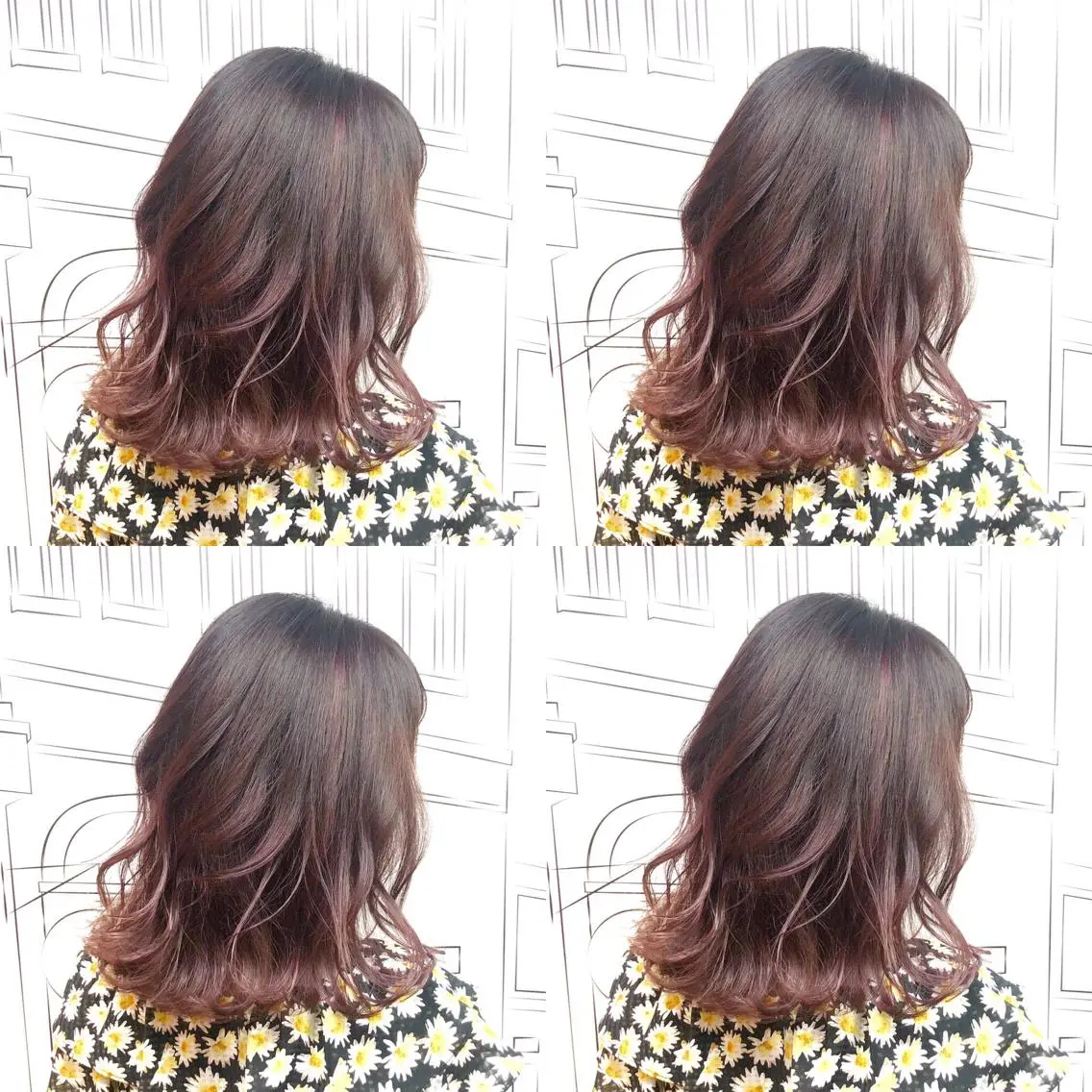 ミディアム カラー 透明感カラー イルミナカラー TOMOKA 艶髪/髪質改善🫧のヘアスタイル