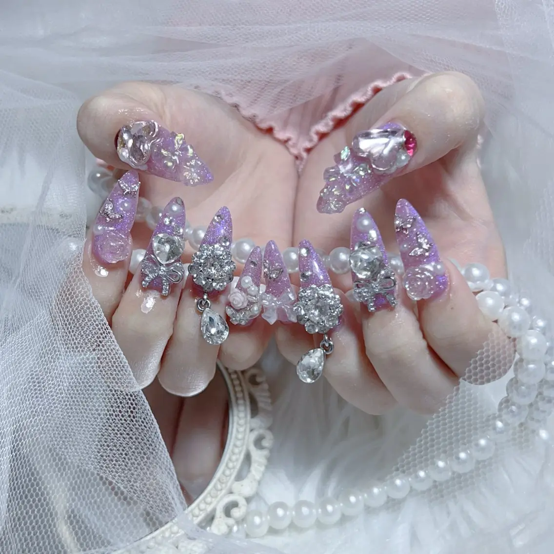 ネイル 持ち込み ハンドネイル Nail salon unmeltのネイルデザイン