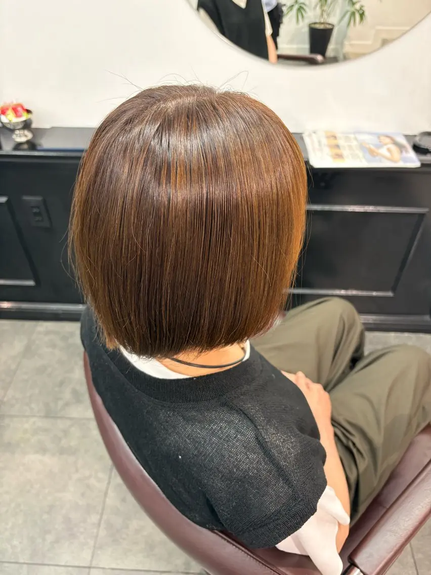 ショート カラー ヘアカラー 横浜/✨️透明感 カラー✨️/美優のヘアスタイル