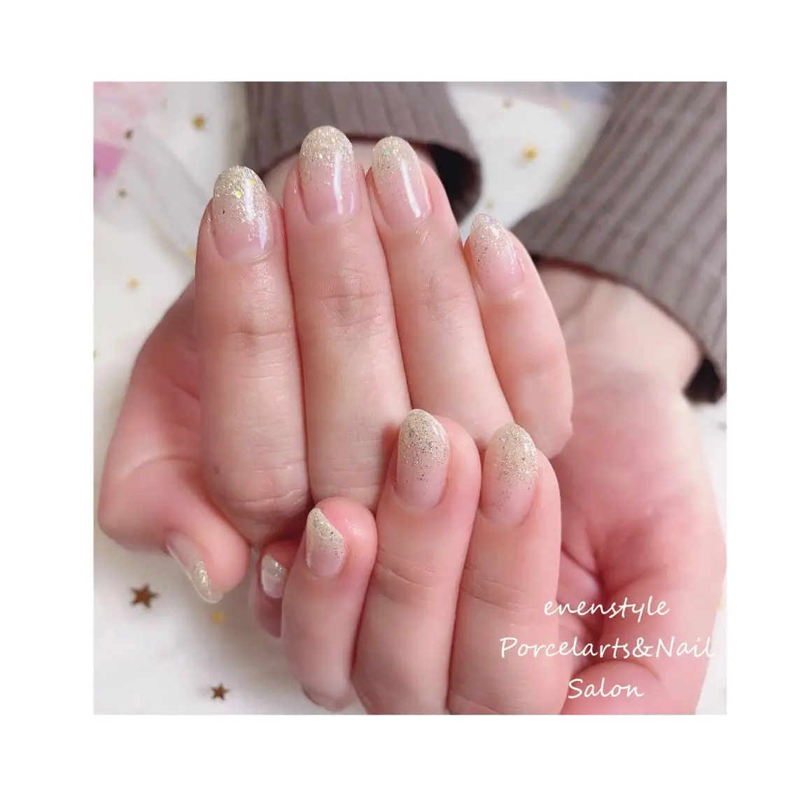 ショート ネイル ジェルネイル ニュアンスネイル オフィスネイル ワンカラーネイル パラジェル ハンドネイル 🐾enen style 🐾のネイルデザイン