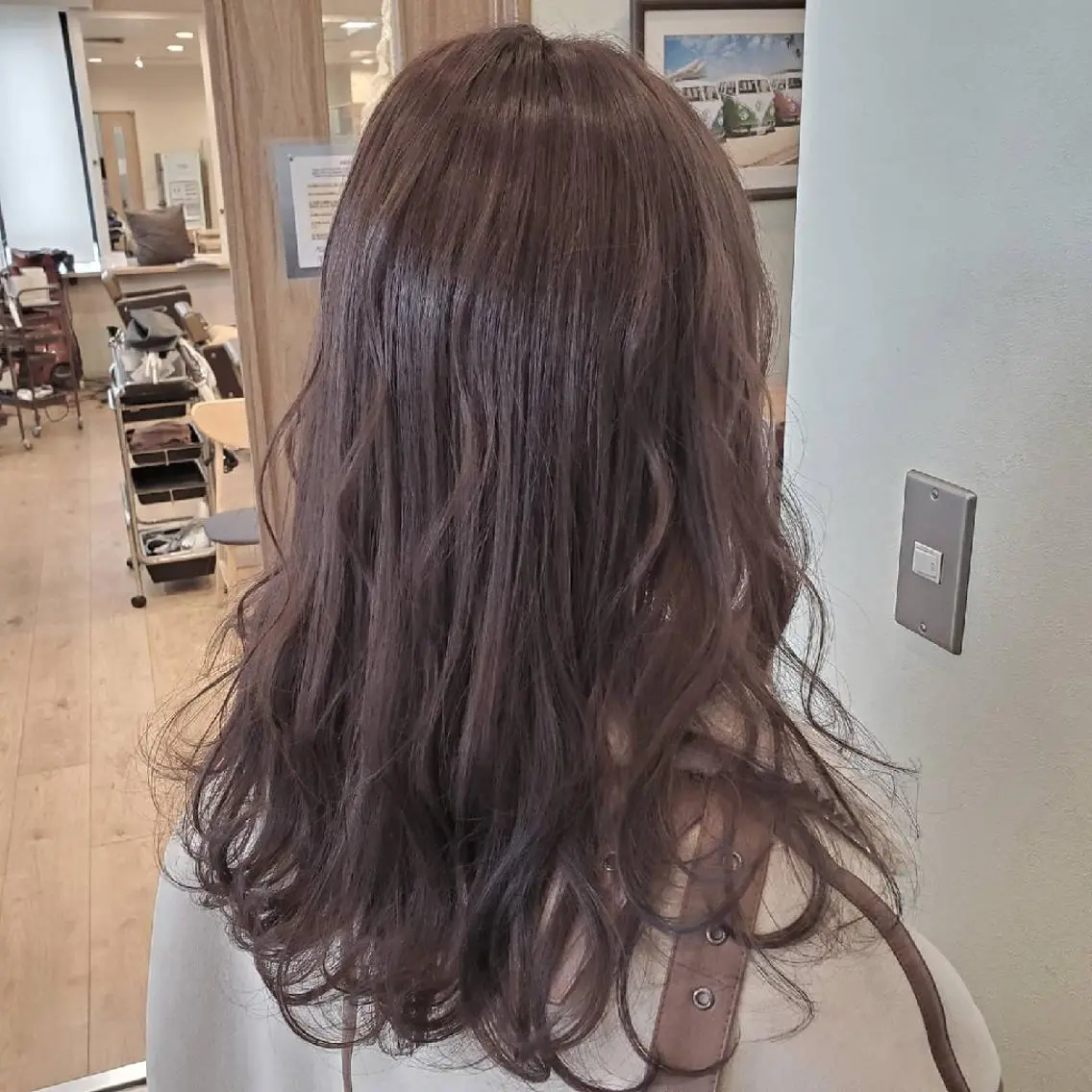 人気No.1【超音波ケアプロ付き】カット+透明感カラー+Aujuaマスクトリートメントの写真