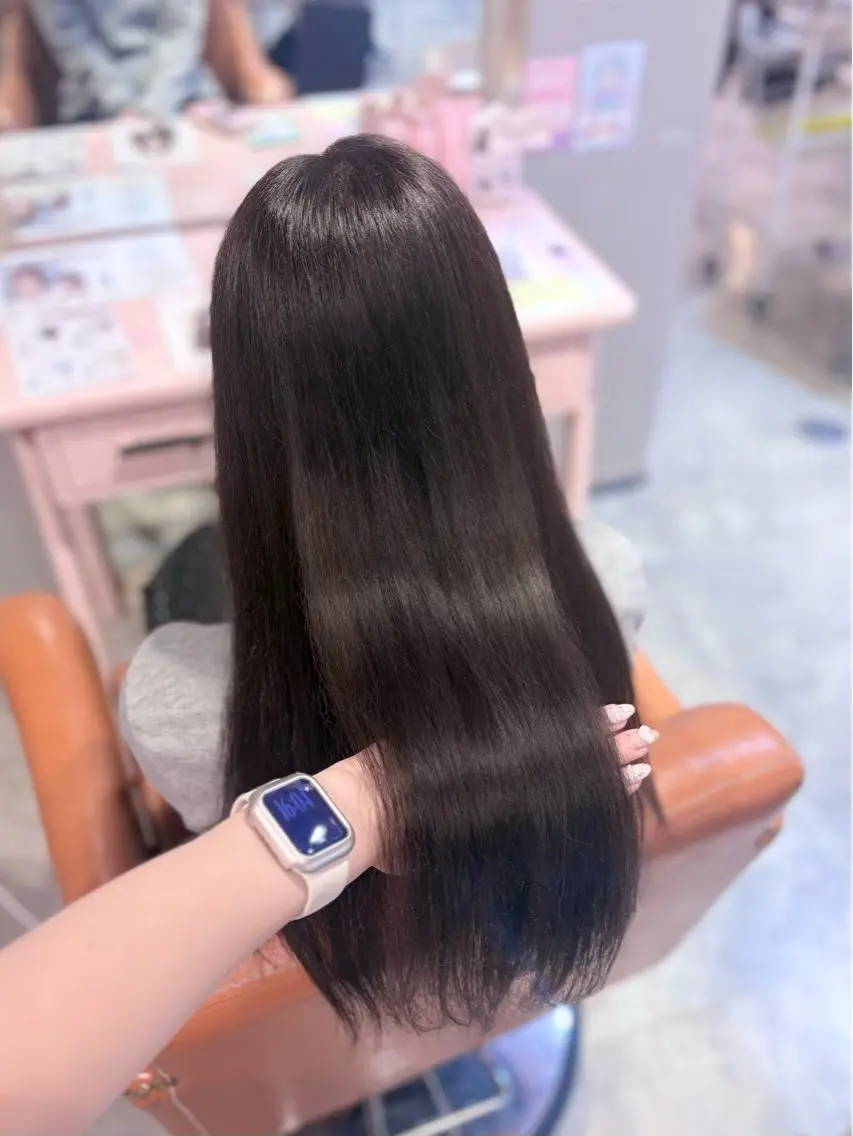 ロング カラー ブラウンカラー ヘアカラー 🩰淡色ガーリー ｜甘めカラー♡ARIのヘアスタイル