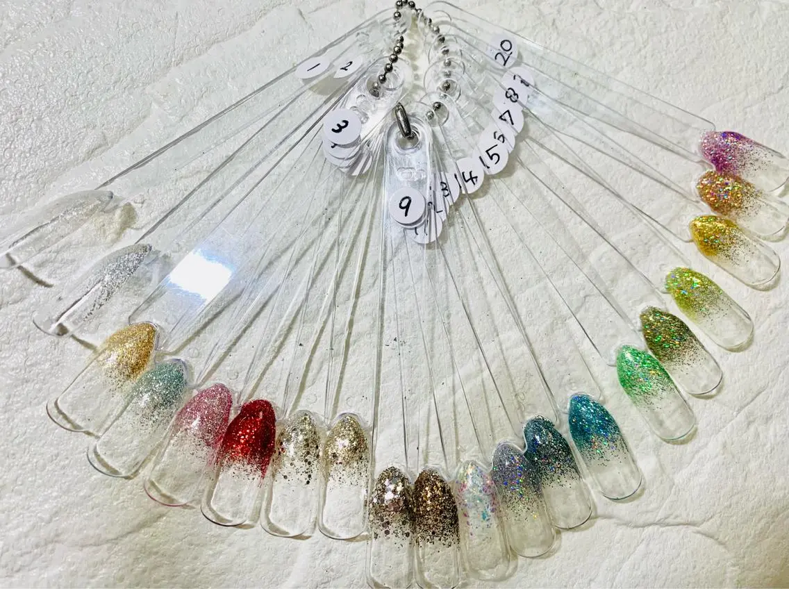 ネイル ラメ(グリッター) ハンドネイル ハンドケア ☆ YOSHIEのネイルデザイン