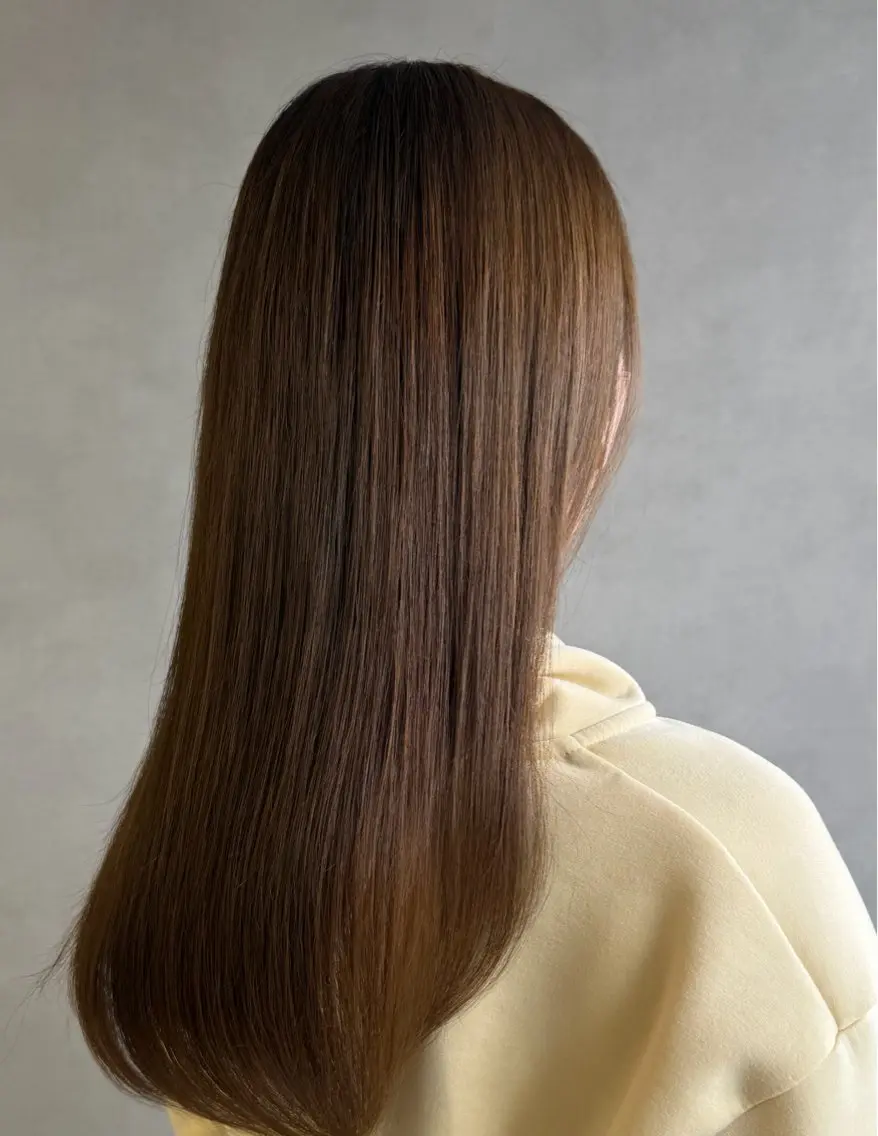 ロング ヘアカラー トリートメント GHØAT【ゴート】 さおりのヘアスタイル