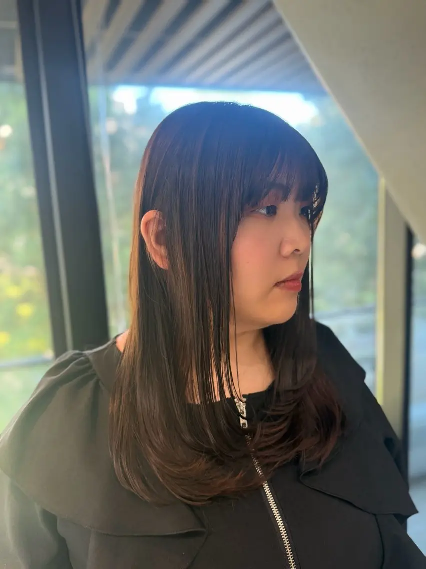 ロング レイヤーカット 💙GANNI💙 さきのヘアスタイル