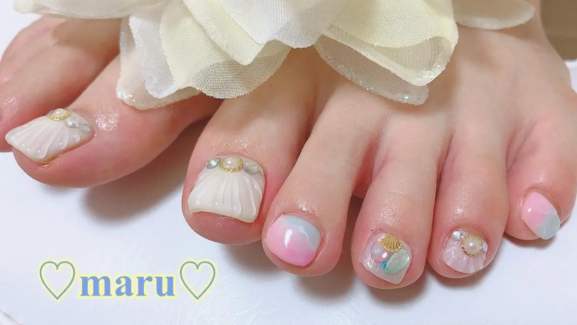 ネイル ハンドネイル フットネイル まるみ ♡のその他イメージ