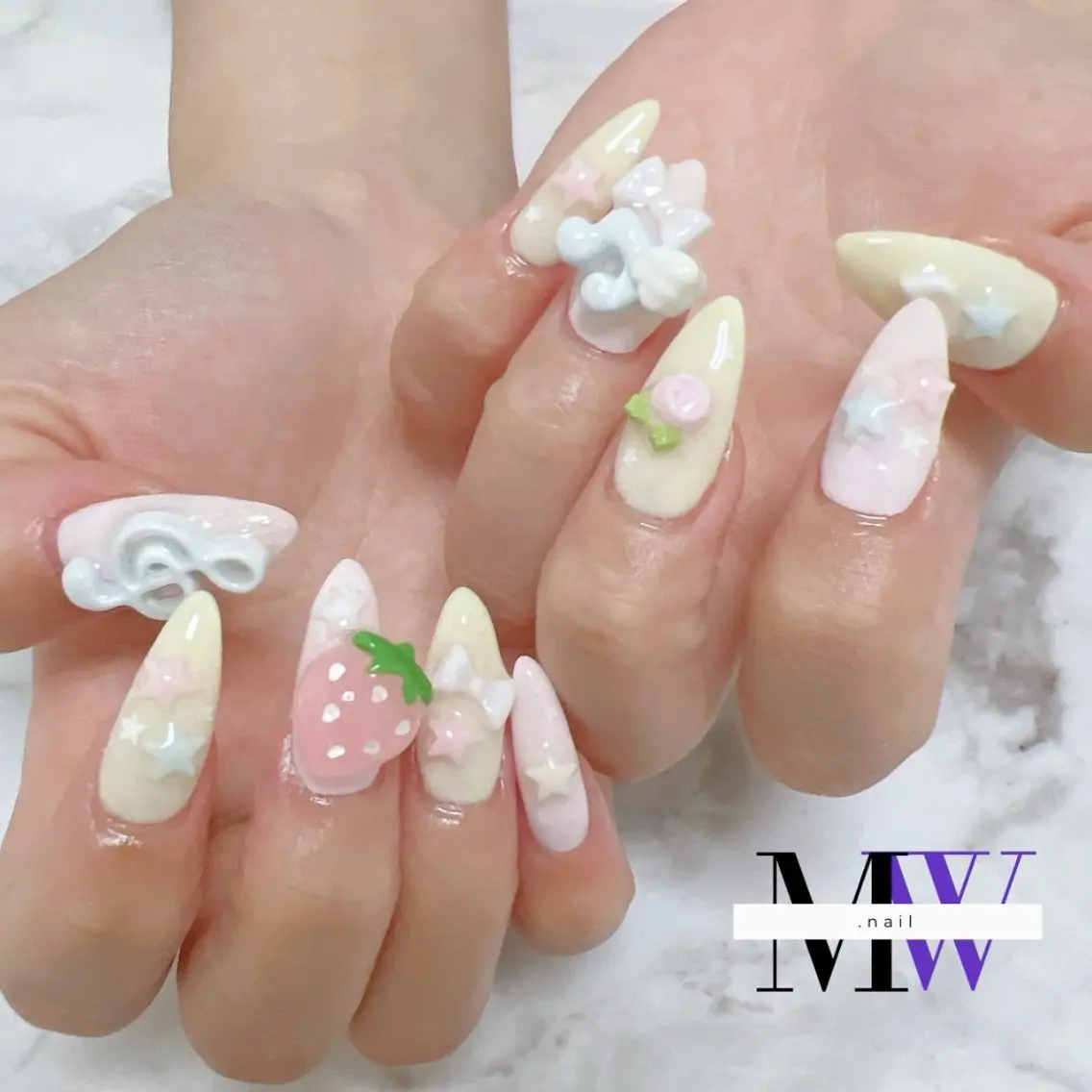 ネイル ハンドネイル MW .nailのネイルデザイン
