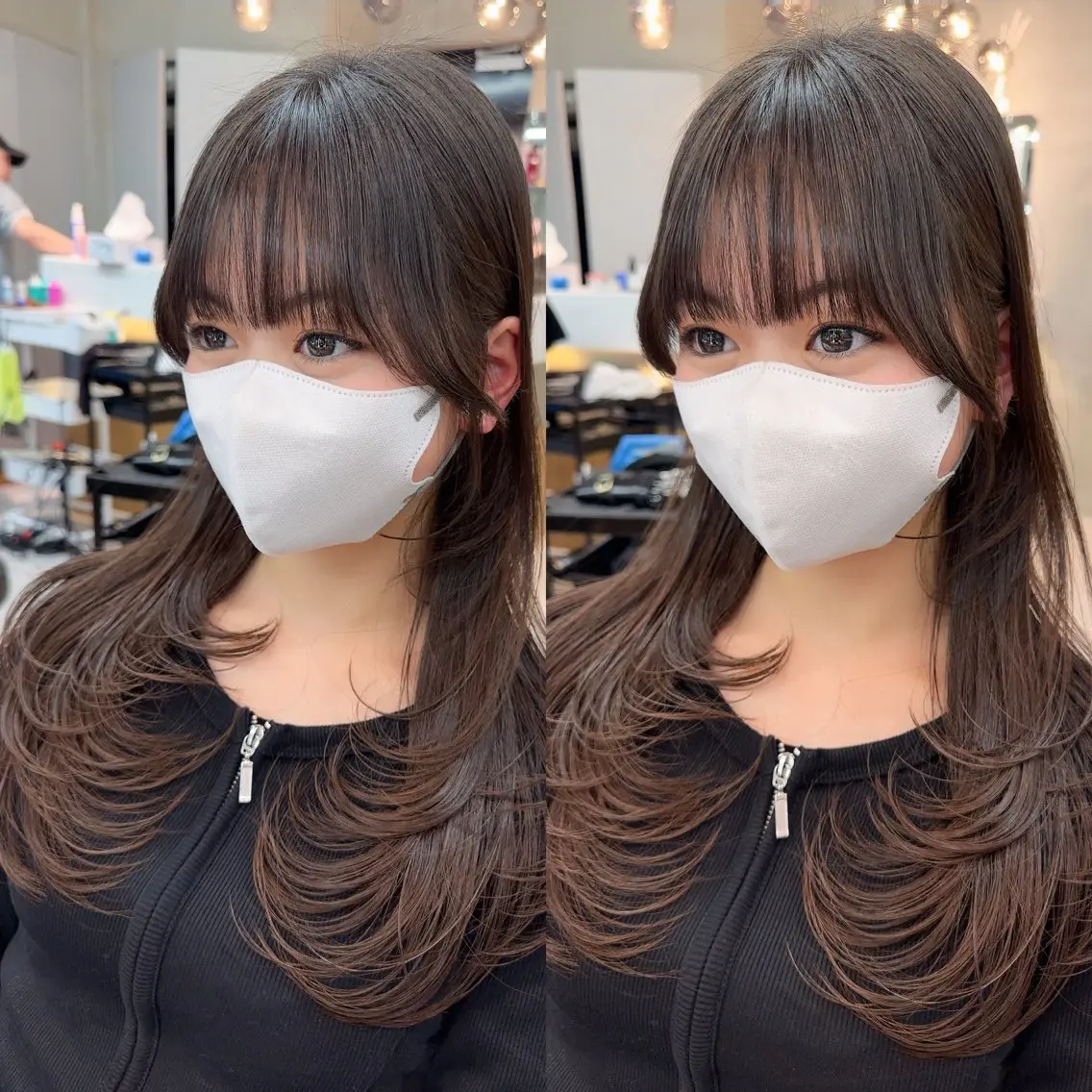ロング 髪質改善 縮毛矯正 カット トリートメント ✨髪質改善特化✨副 店長椎葉信乃介のヘアスタイル