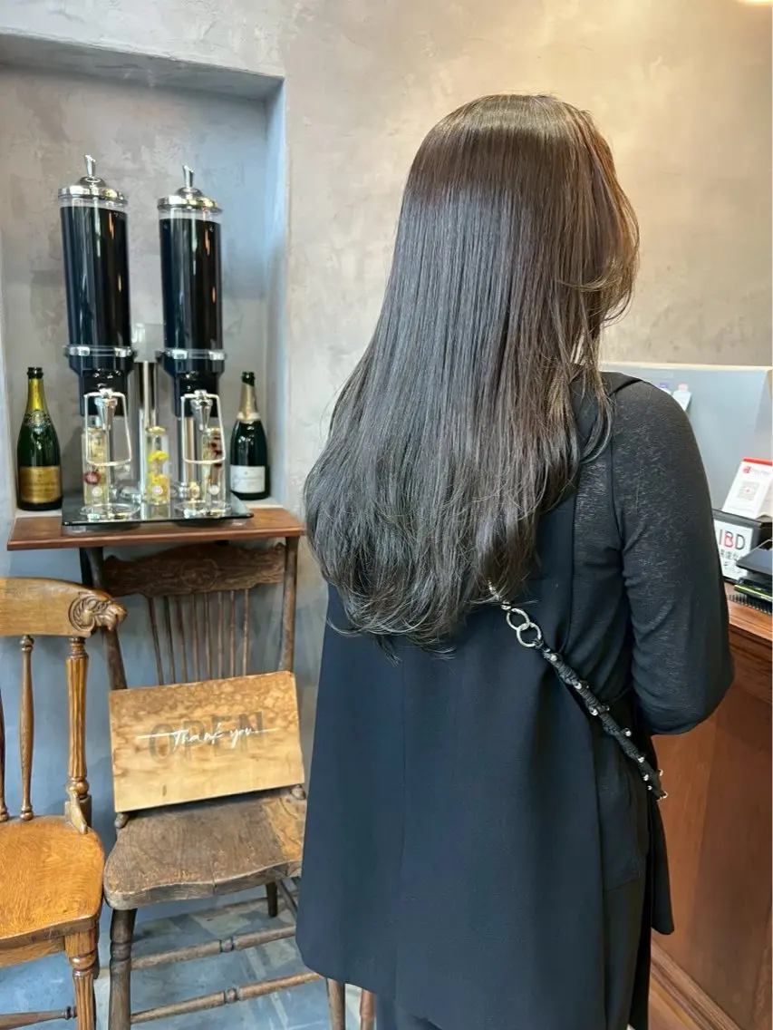 ロング カラー 生駒 竜成のヘアスタイル