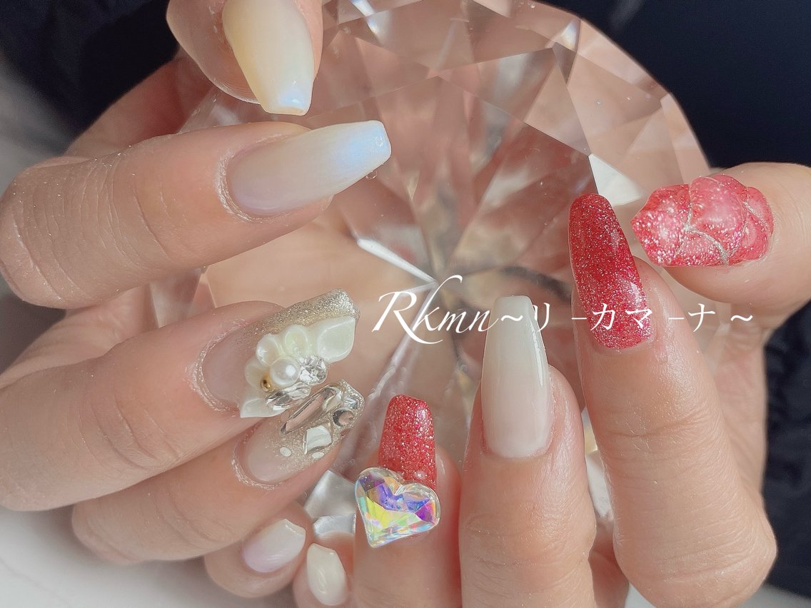 ネイル シンプルネイル ハンドネイル フットネイル ハンドケア Rkmn ~リ-カマ-ナ~のネイルデザイン