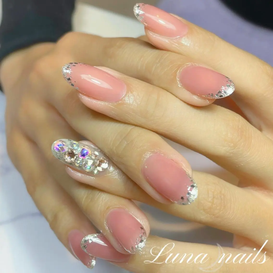 ネイル ハンドネイル yuka Luna nailsのネイルデザイン