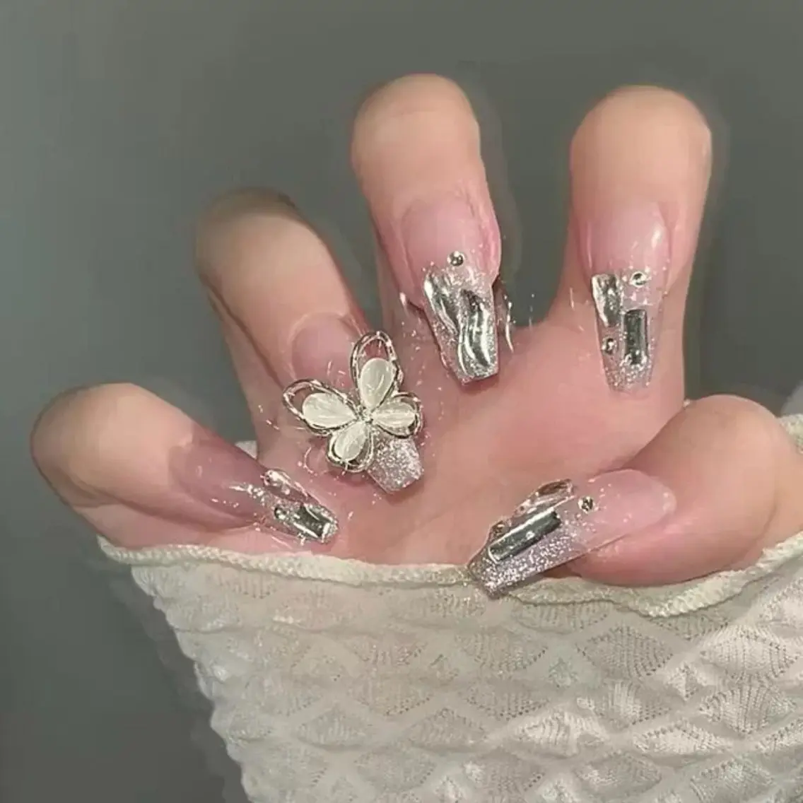 ネイル ネイルチップ Gemini nail.Yukiのネイルデザイン