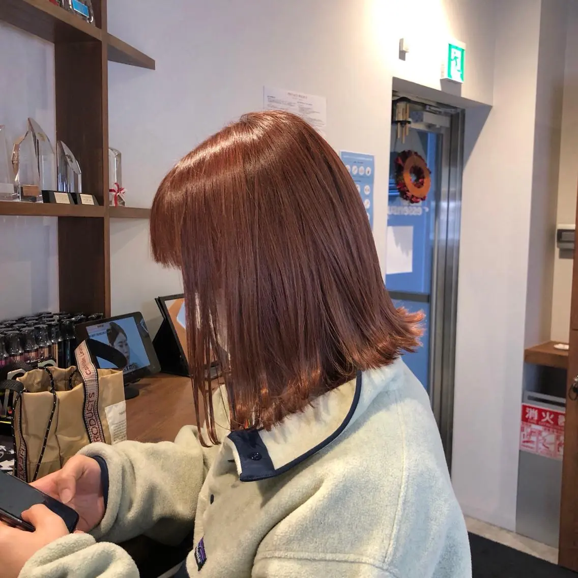 ショート カラー レイヤー,ボブ / 彩未のヘアスタイル