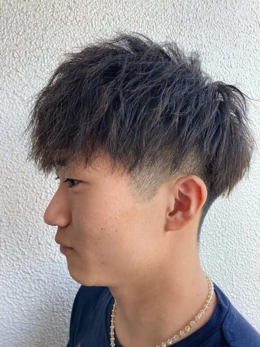 デザインカット+ツイストパーマ+ケアトリートメントの写真