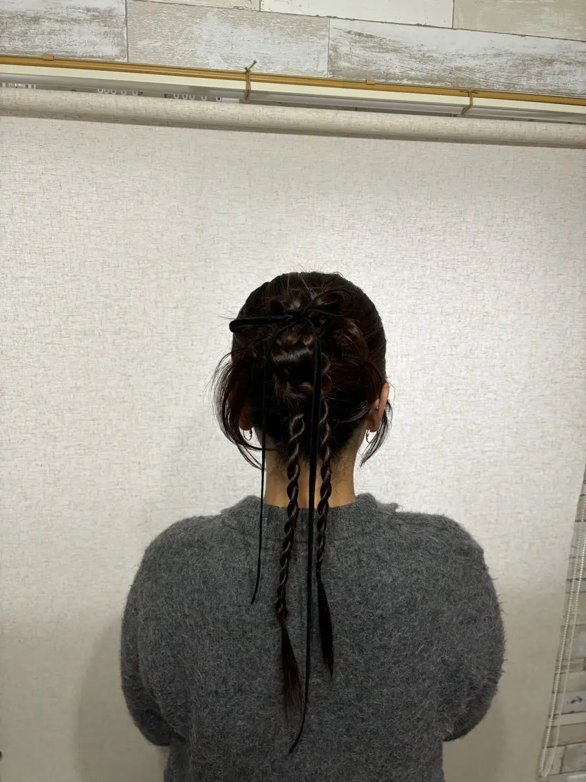 セミロング ヘアセット hair salon【クラン】のヘアスタイル