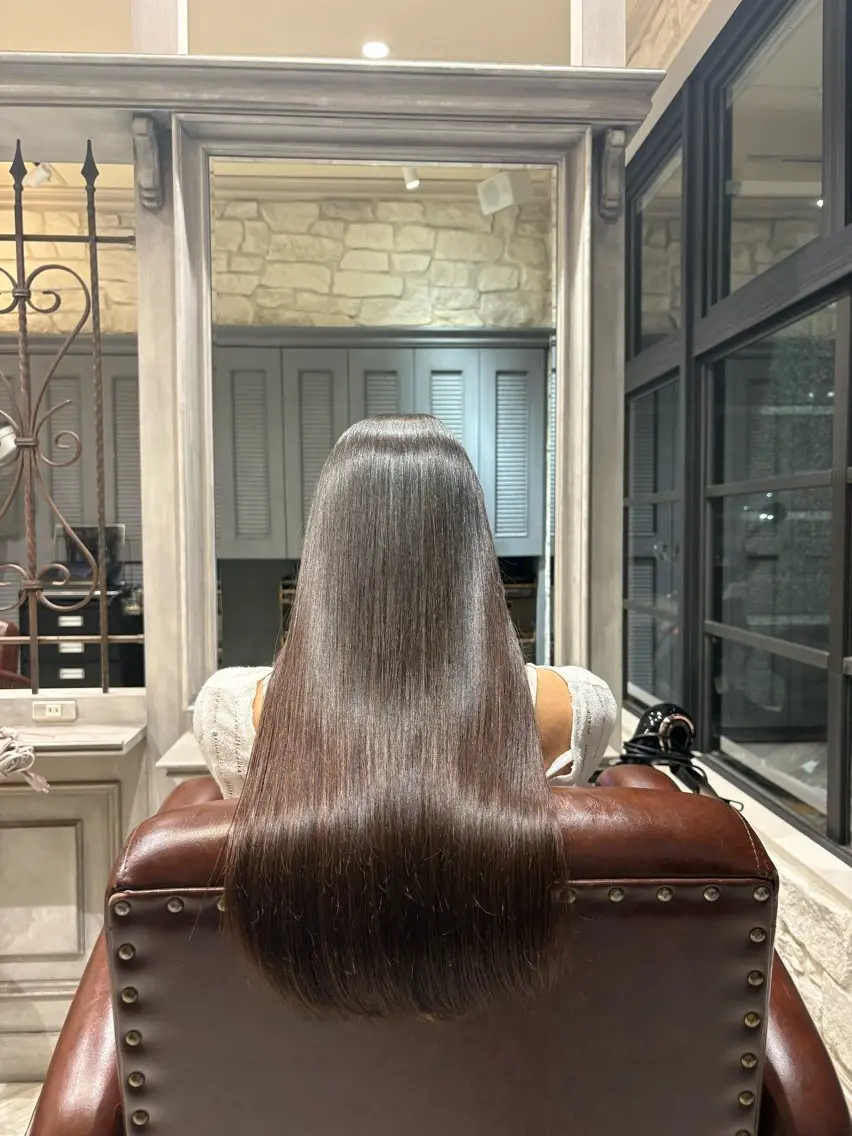 ロング 髪質改善 縮毛矯正 トリートメント 縮毛矯正 🫧大滝 いくみ🌿辻堂のヘアスタイル