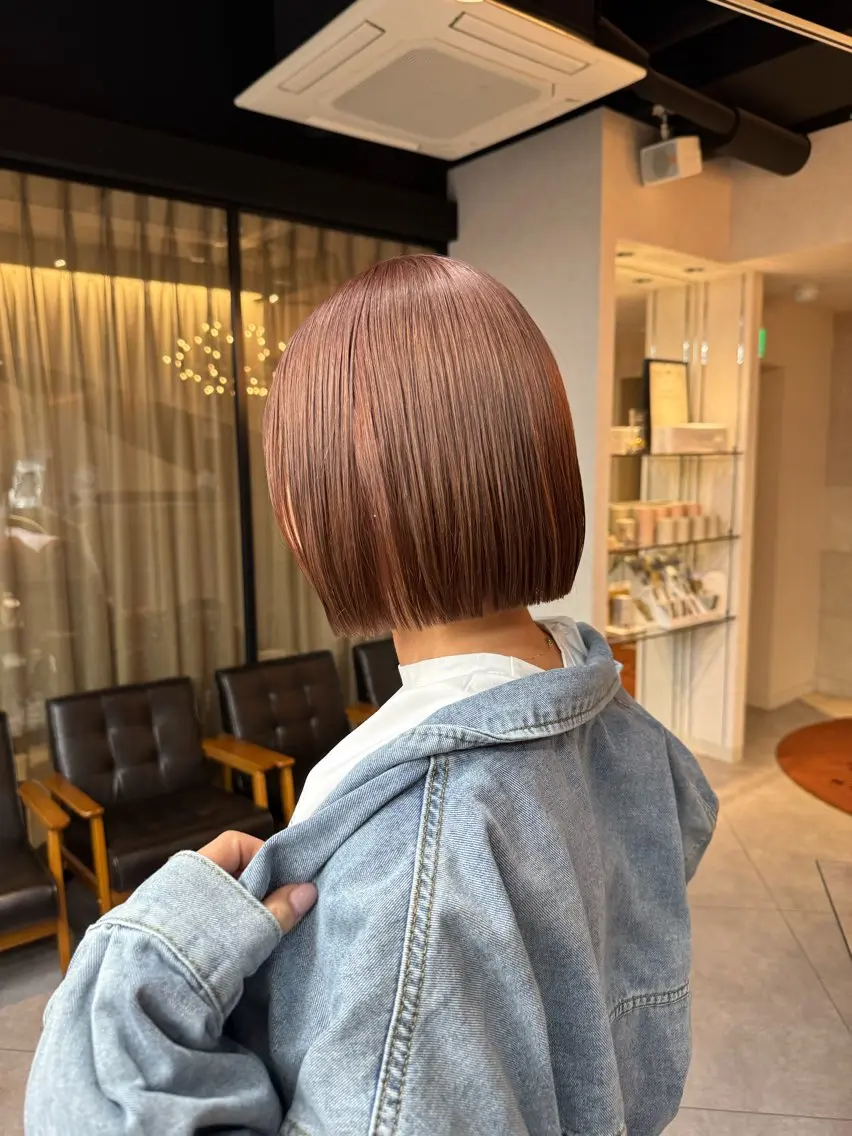 ショート ヘアカラー トリートメント reira/堀江/ 似合わせカットのヘアスタイル