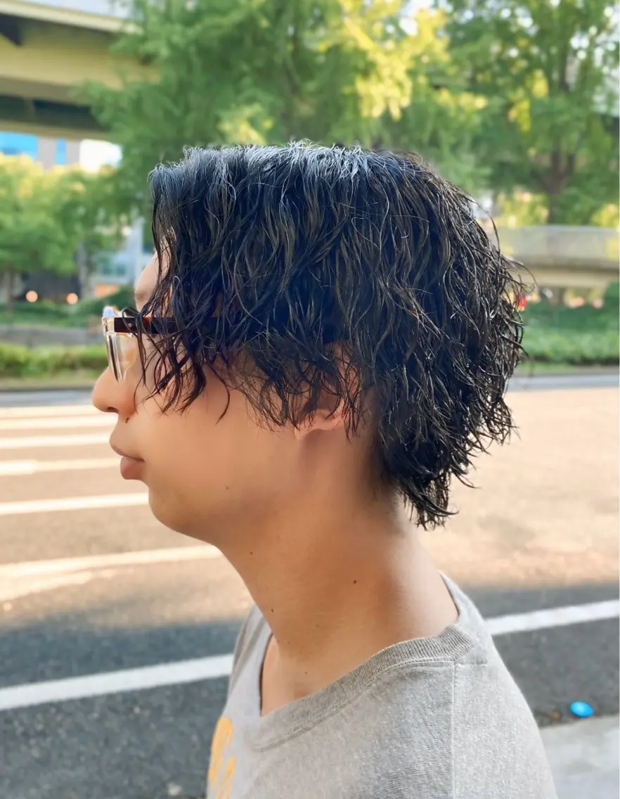 パーマ メンズ メンズパーマ 特化/中川拓也のヘアスタイル