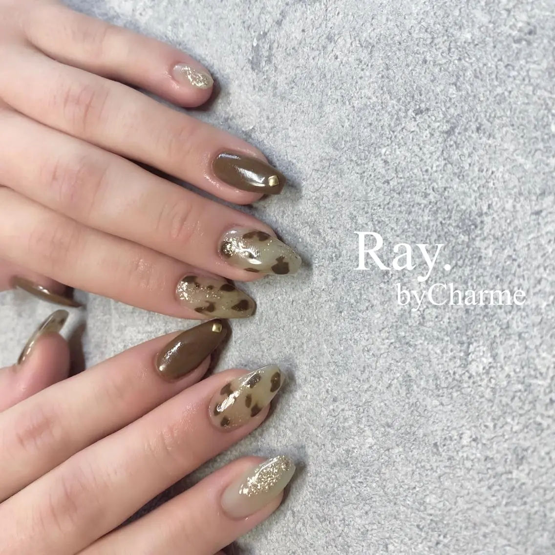 ネイル Ray. /綺麗目ニュアンスのネイルデザイン
