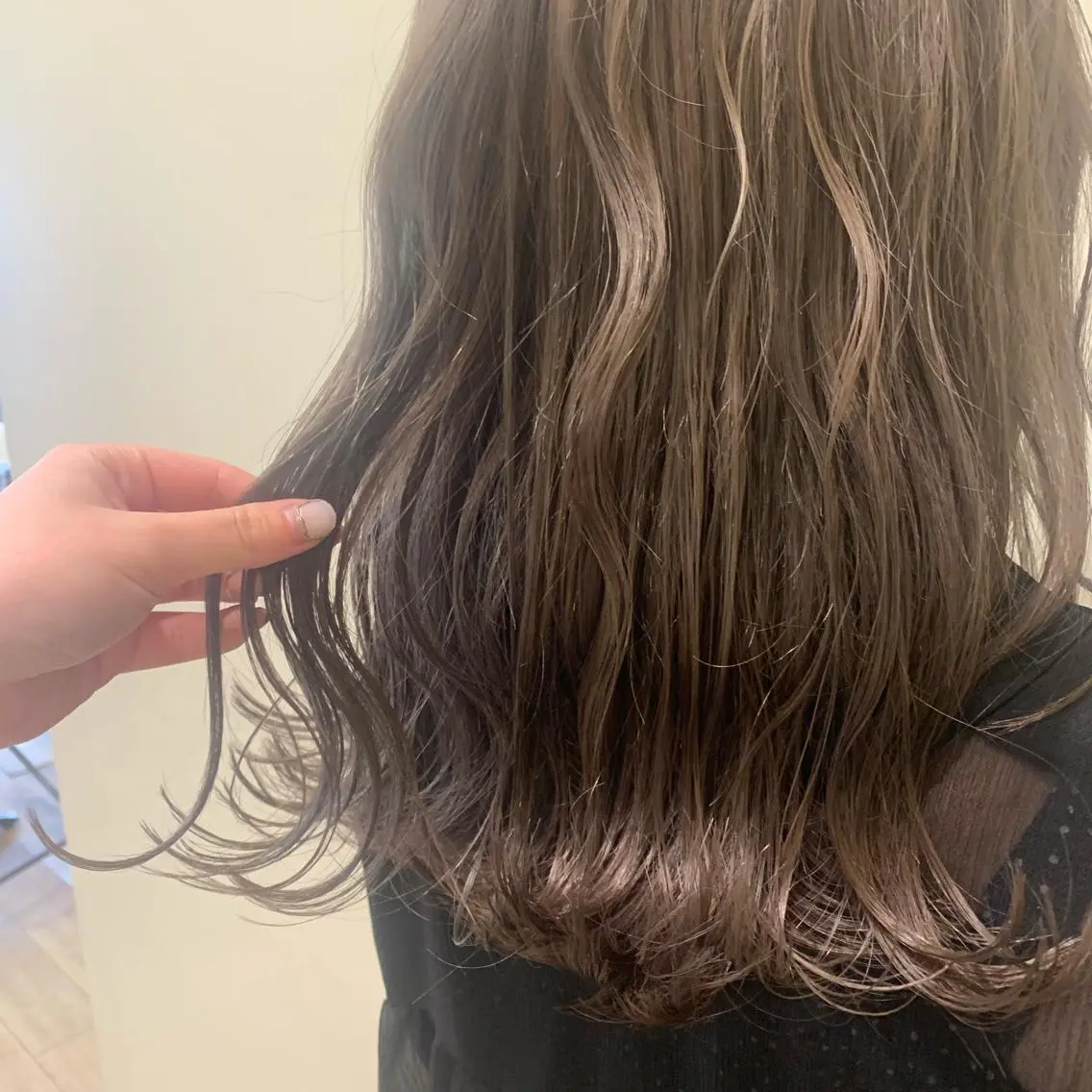 ミディアム ハイレート🤍🫧 池田のヘアスタイル