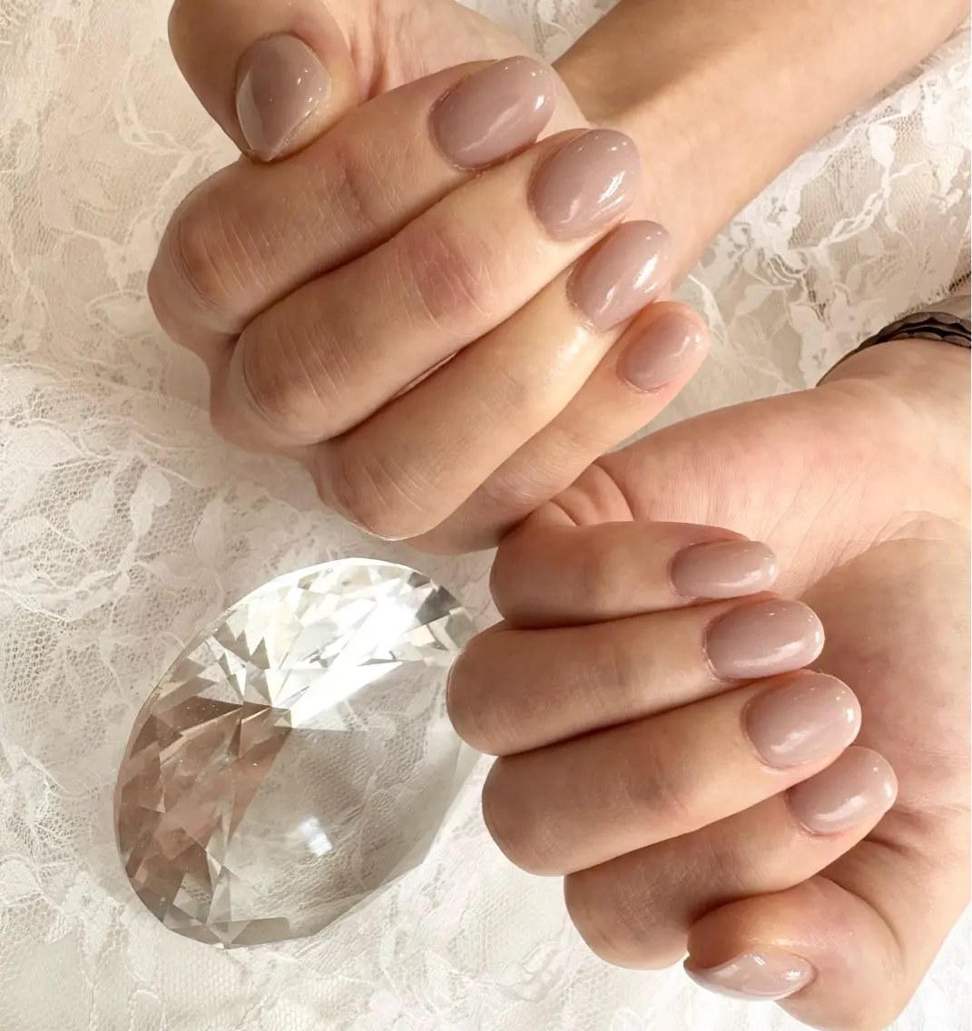 ネイル ワンカラーネイル SATORI .のネイルデザイン