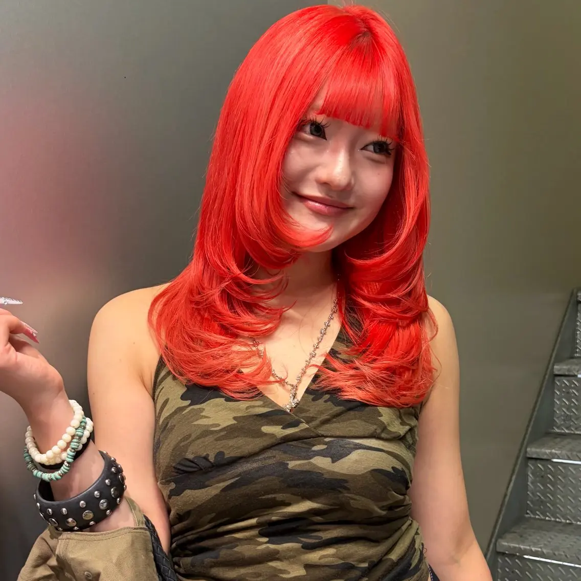 ロング ヘアカラー レイヤー/ハイトーン /ボブ🎠Runeのヘアスタイル