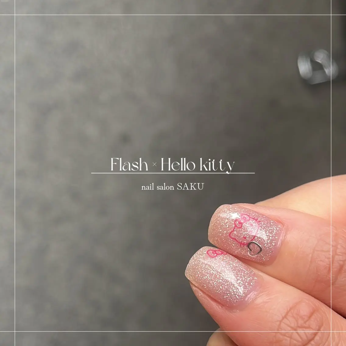 ネイル ニュアンスネイル シンプルネイル SAKU nail 作島茜のネイルデザイン