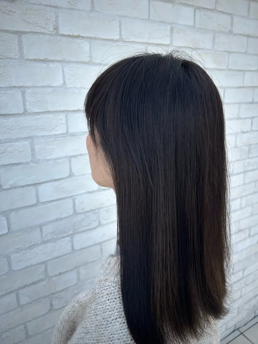 ミディアム カラー preak まりののヘアスタイル