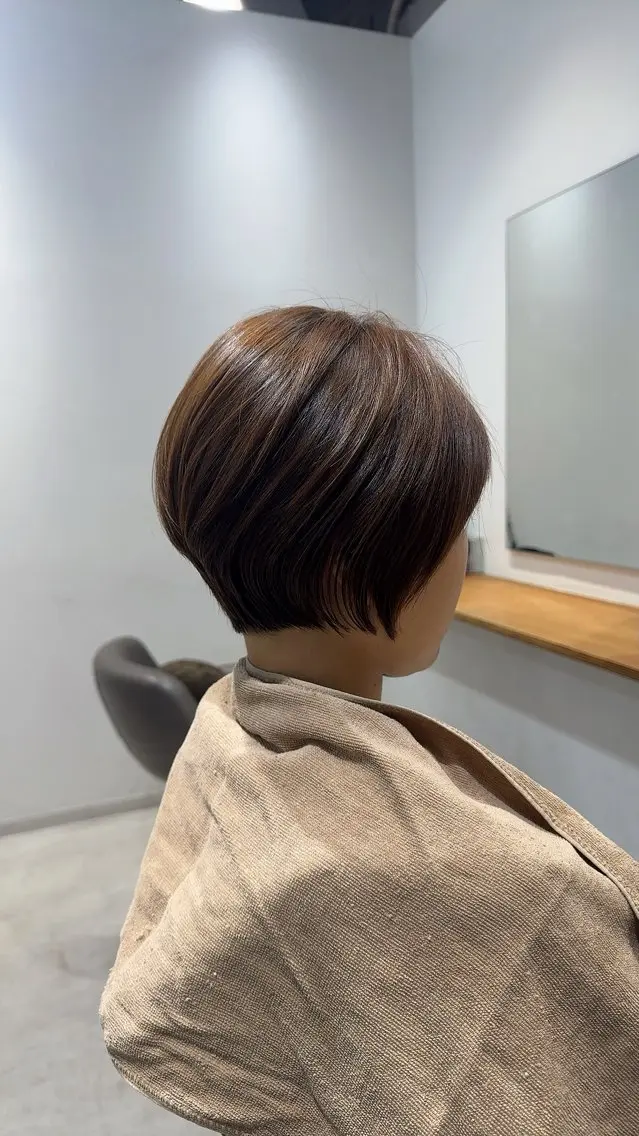 ショート ショートボブ ボブ ショートヘア Shiho 🦋 /ヘッドスパのヘアスタイル