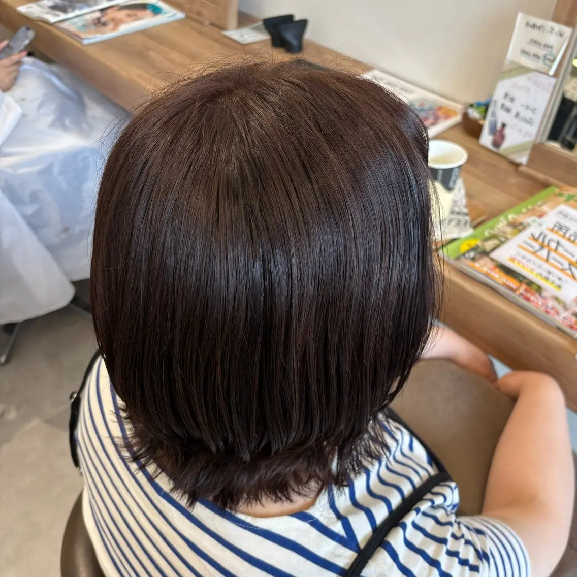 カラー ベージュカラー ラベンダーカラー ヘアカラー 渡邊 玲来のヘアスタイル