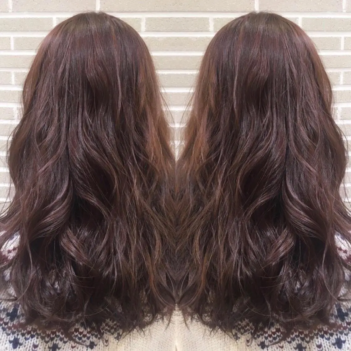 
![セミロング カラー ヘアアレンジ カット ヘアカラー トリートメント 山北 咲子のヘアスタイル