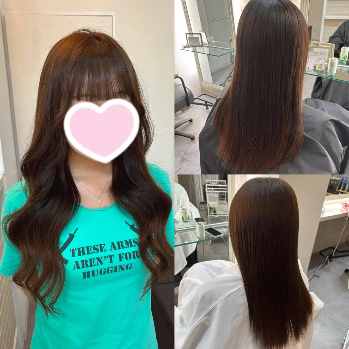 ロング カラー 透明感カラー エクステ ヘアカラー エクステ ʀɪᴋᴜ / 🫧 エクステモデル募集中のヘアスタイル