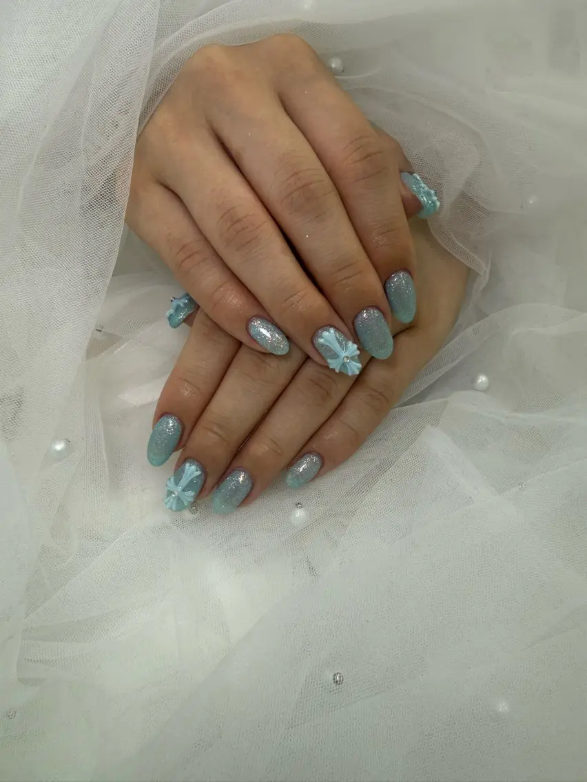 ネイル ストーンネイル ハンドネイル 💋LOTUS渋谷 mizuki💋のネイルデザイン