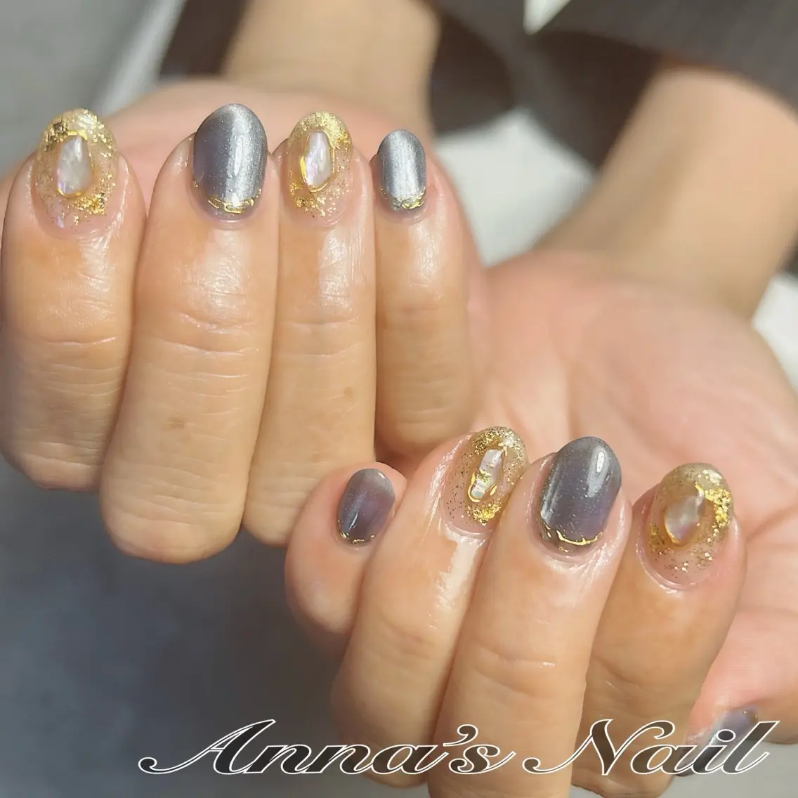 ネイル ハンドネイル 清口 杏奈のネイルデザイン