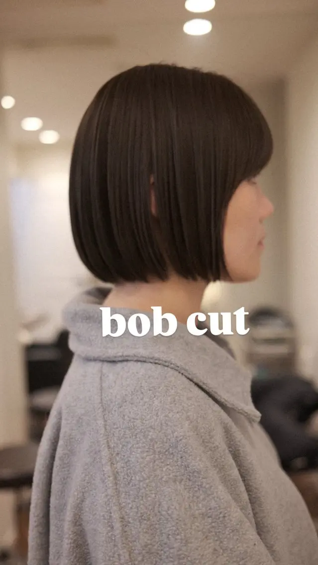 ショート ボブ 石倉 龍馬のヘアスタイル