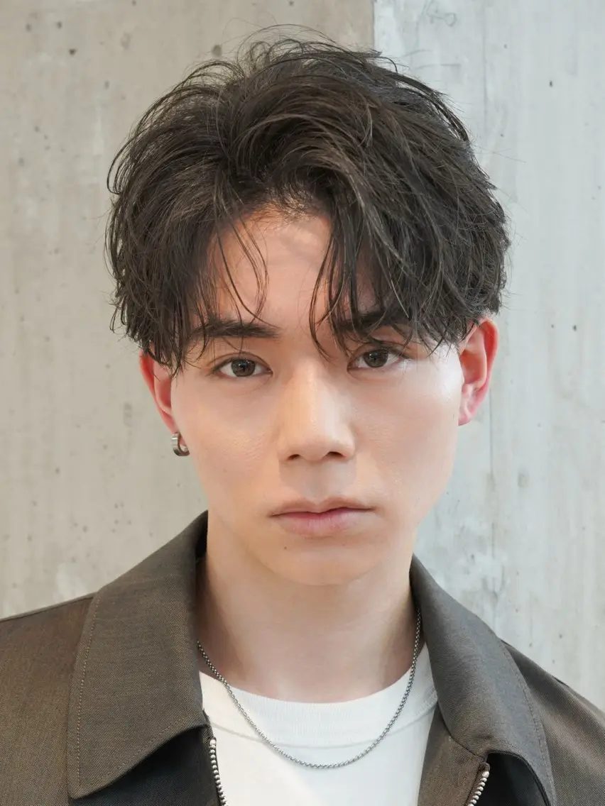 メンズ メンズショート スパイキーショート レディースカット無料 fifthイノウエのヘアスタイル