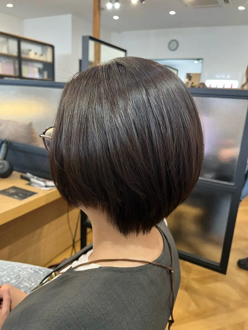 ショート 宮川 結妃のヘアスタイル