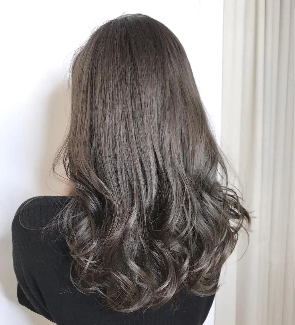 ロング カラー 光吉 洋平のヘアスタイル