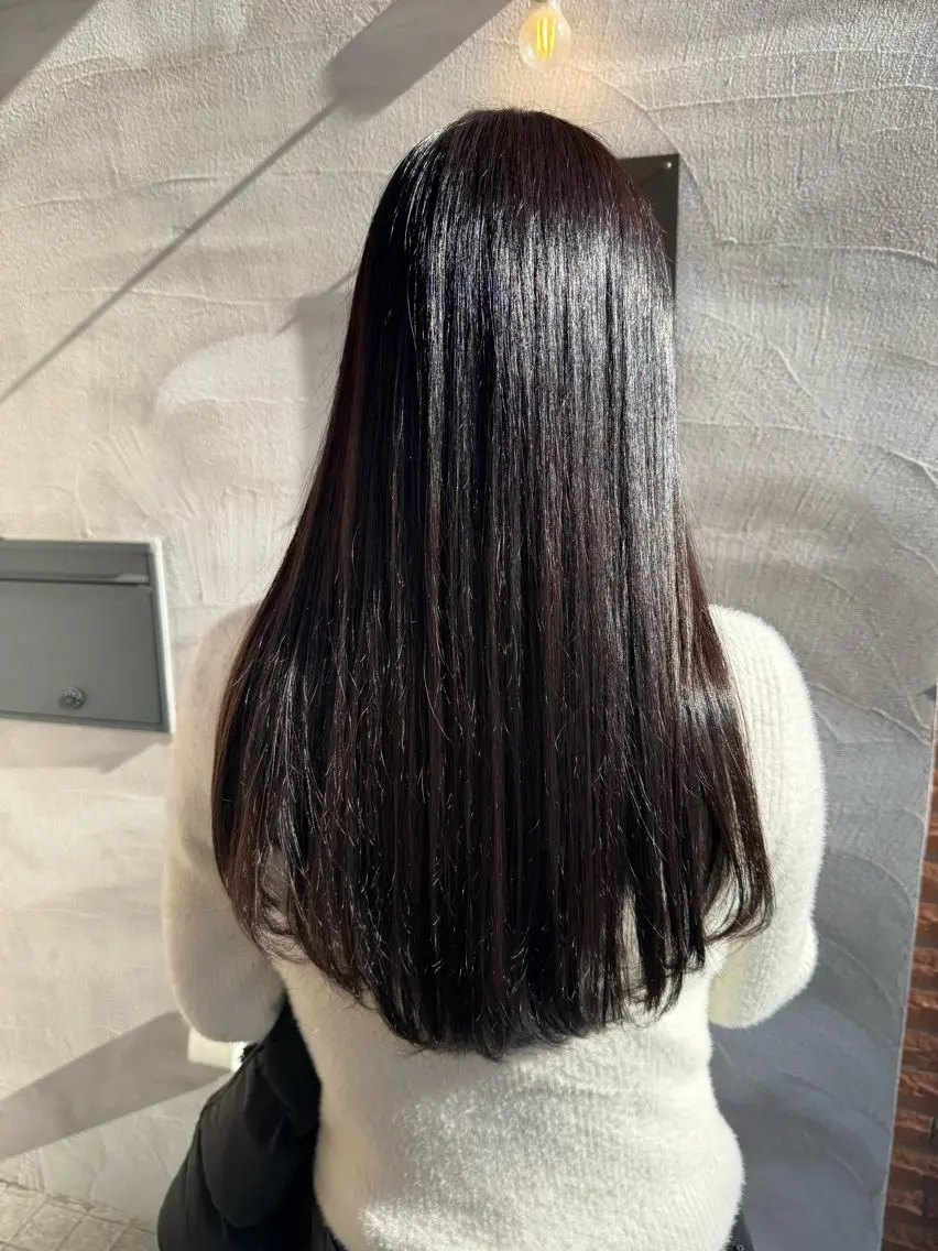 ロング カラー Mayuka 🩶のヘアスタイル