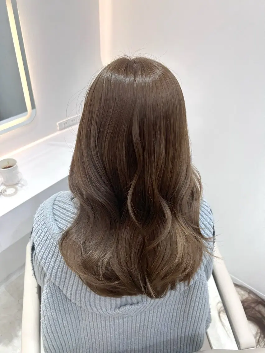ロング カラー カット ヘアカラー トリートメント ダブルカラー髪質改善 /Annaのヘアスタイル