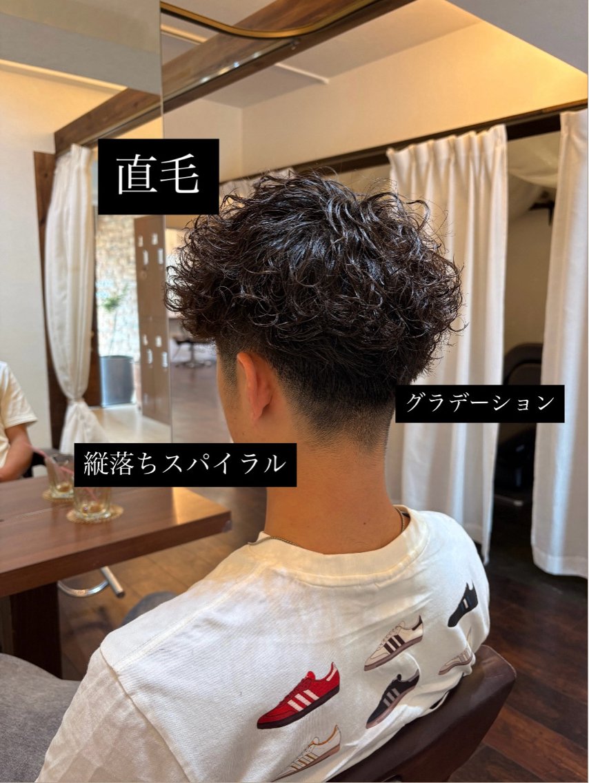 ショート メンズ カット パーマ 女性目線のモテ髪へ 男前ヘア/RAICAのヘアスタイル