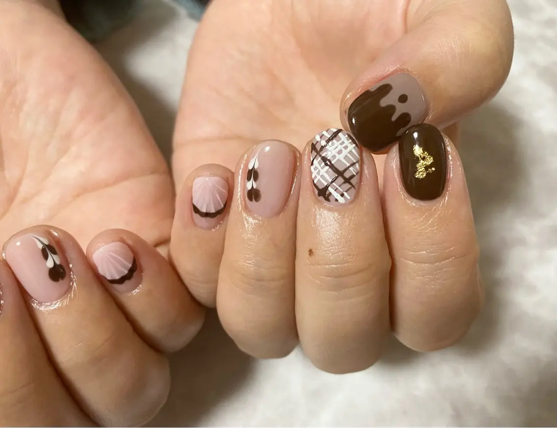 ネイル バレンタイン N.design mineのネイルデザイン