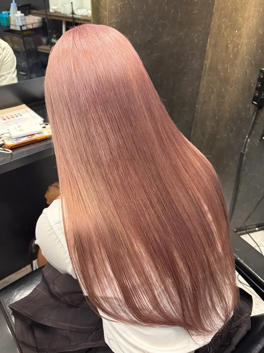 ロング エクステ カラーモデル募集🐾 MINORIのヘアスタイル